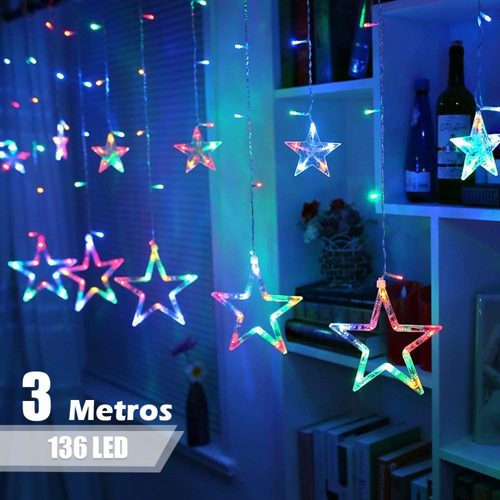 Extension Estrellas 3m Navidad 2090