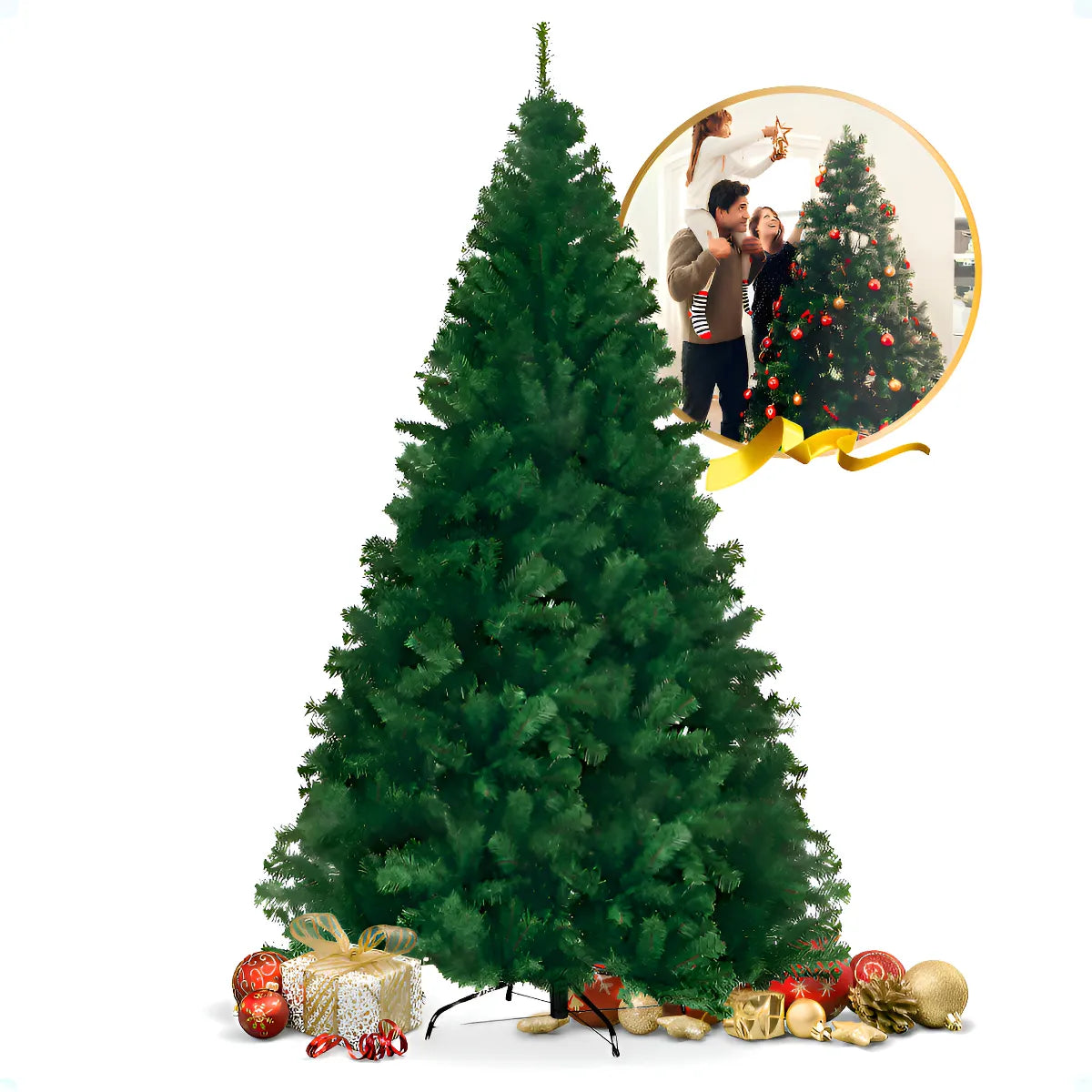 Árbol de Navidad Jardimex de 1.90 metros - más de 900 ramas